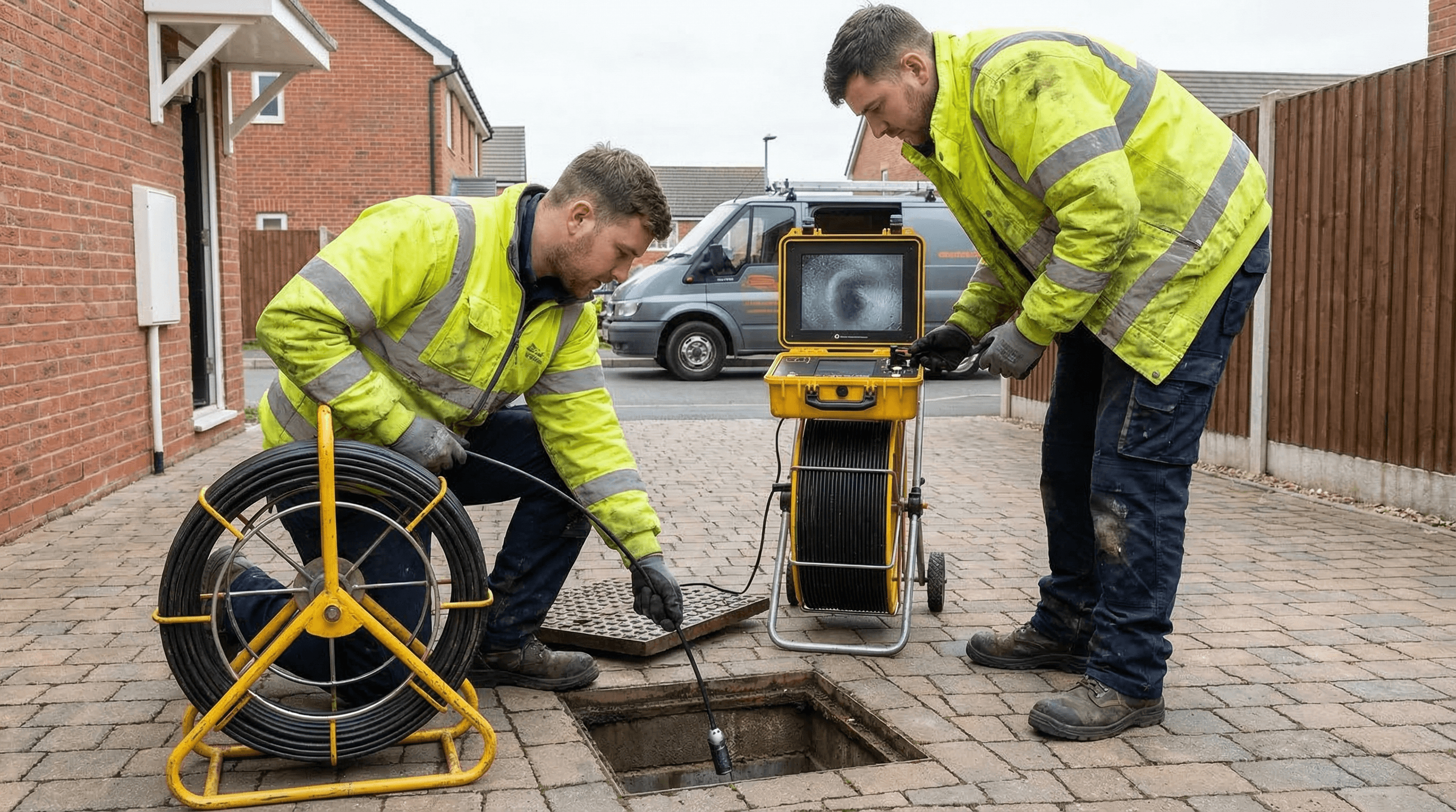 Leeds city view for drainage services